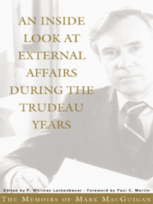 cover image of An Inside Look at External Affairs During the Trudeau Years